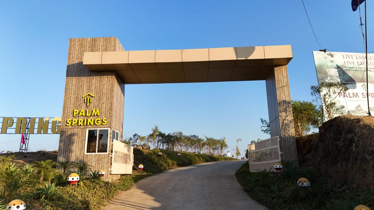 Palm Springs entrance photograph