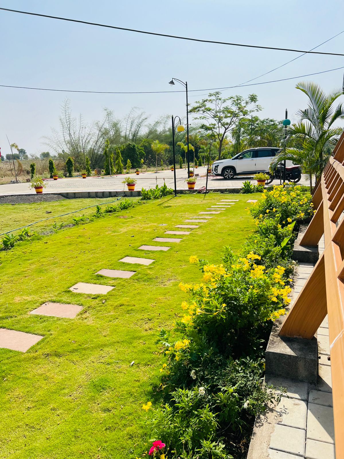 Stepping-stone garden path